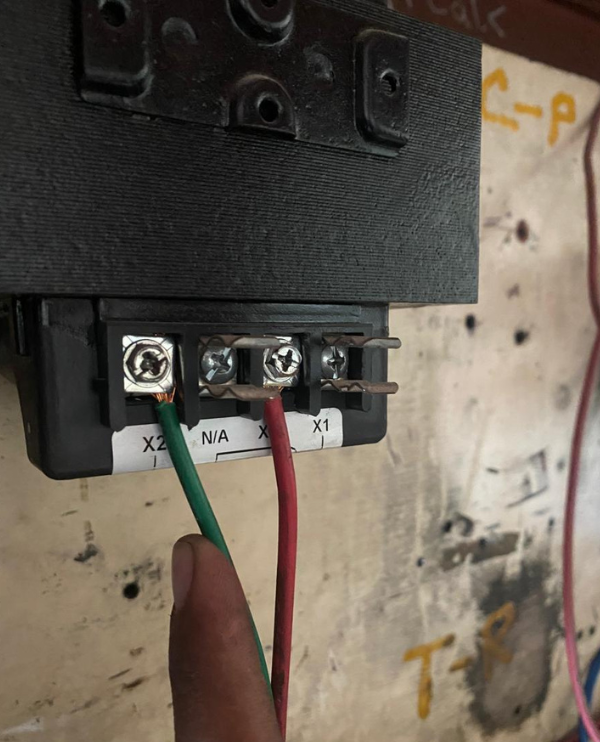 contactor de control